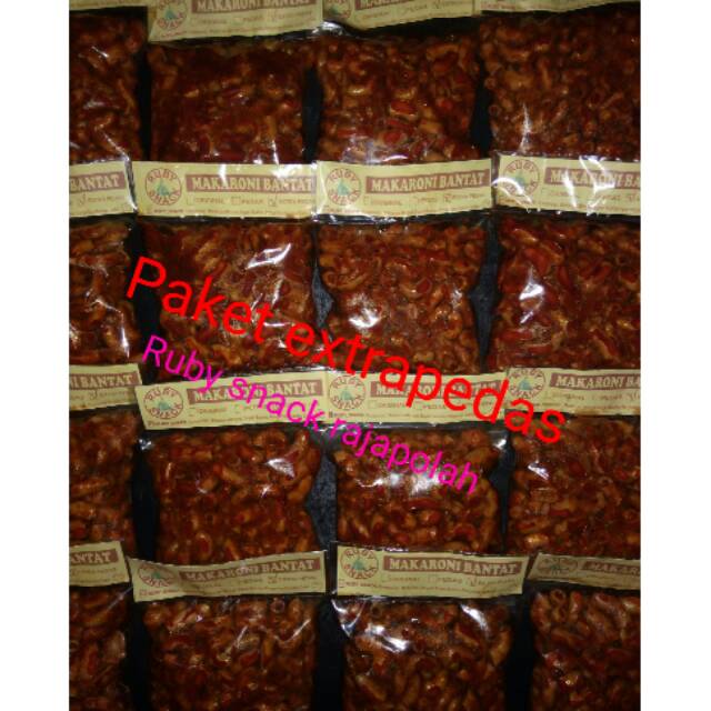 

Paket makaroni bantet extrapedas 35 pcs