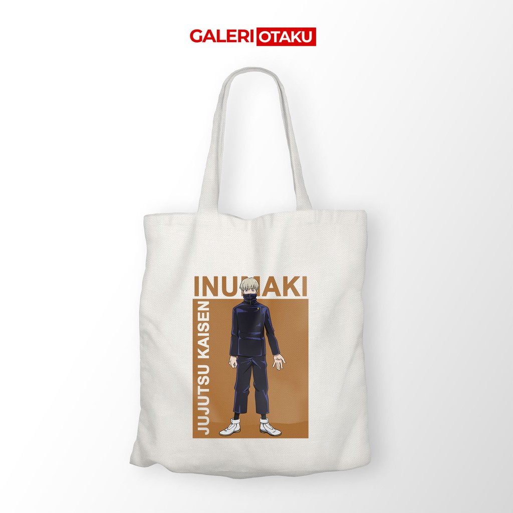 INUMAKI TOTE BAG KANVAS ANIME JUJUTSU KAISEN / TOGE INUMAKI / TOTE BAG PRIA DAN WANITA / MANGA