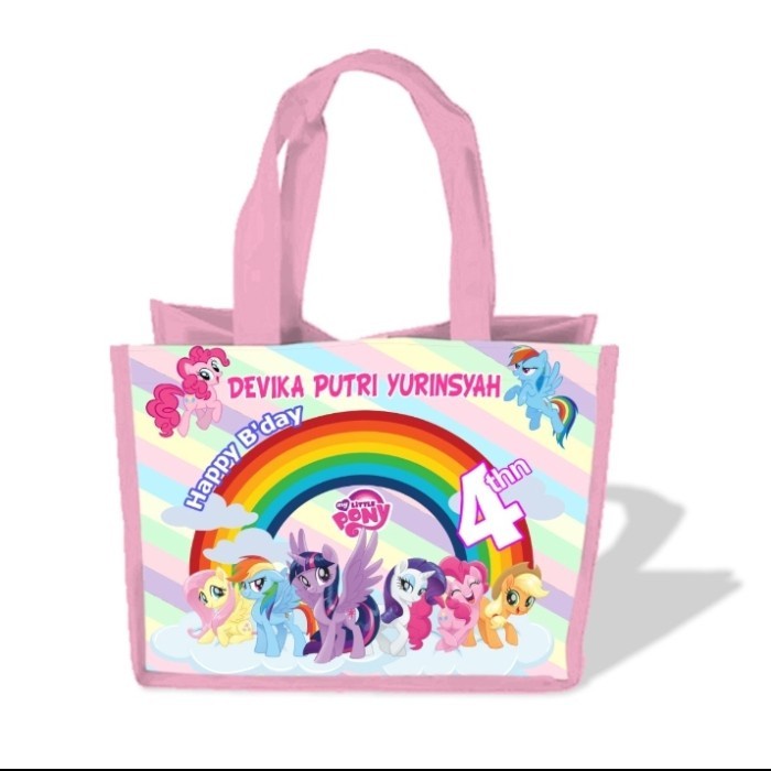 

Goodie Bag custom Tas Ultah Aqiqah nama+foto souvernir kado PT COVERINDO