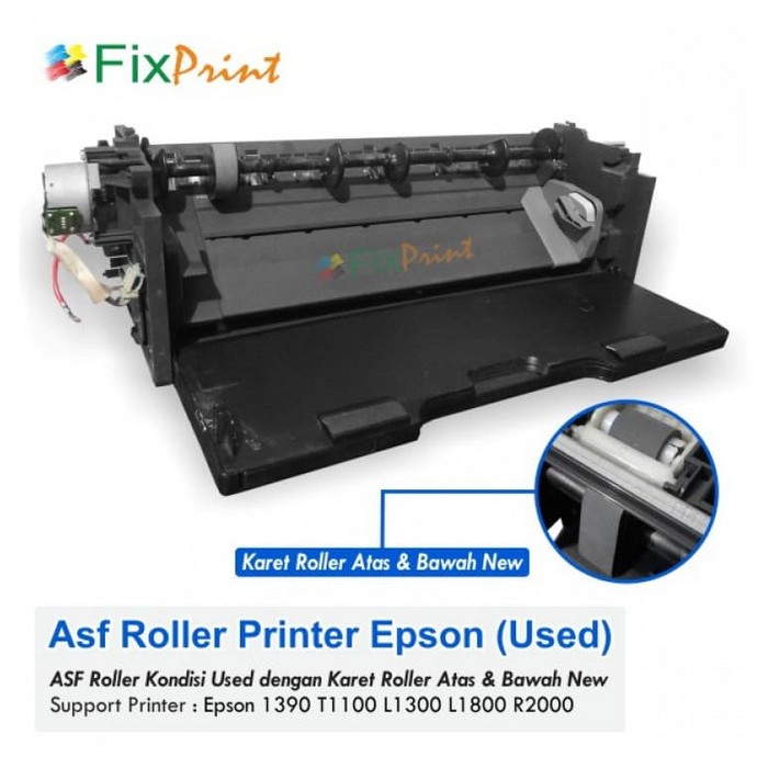 ASF Roller Epson 1390- Roller Penarik Kertas Printer L1800- Asf Roller FPS1256