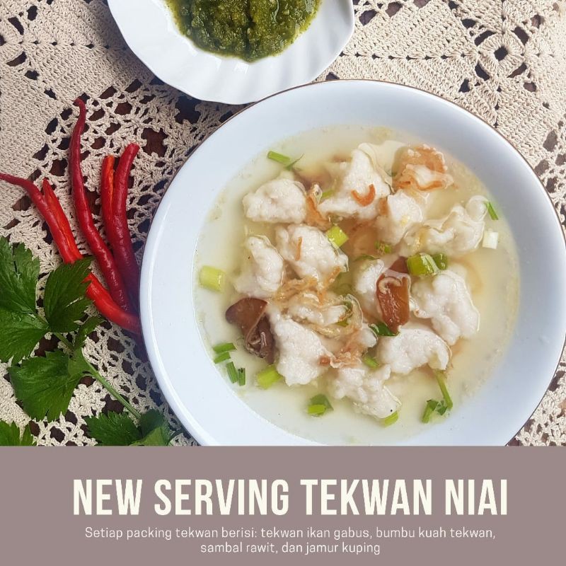 

Paket Tekwan Ikan 12 porsi TEKWAN NIAI