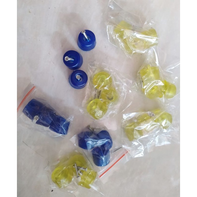 MATA KARET / KAKI KARET TEBOK SANGKAR BULAT