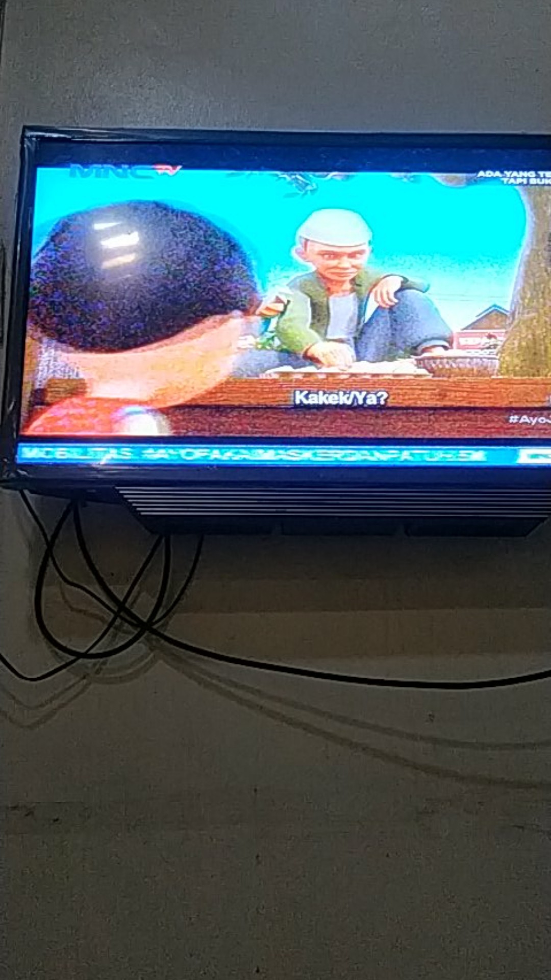 Masker Kain Kakashi 2 Layer Kantong Tisue