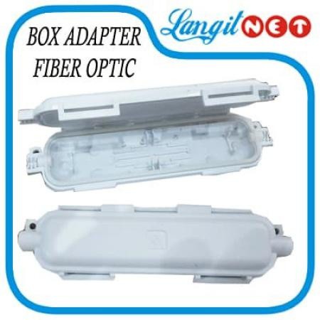 BOX ADAPTER FIBER OPTIC FO PUTIH