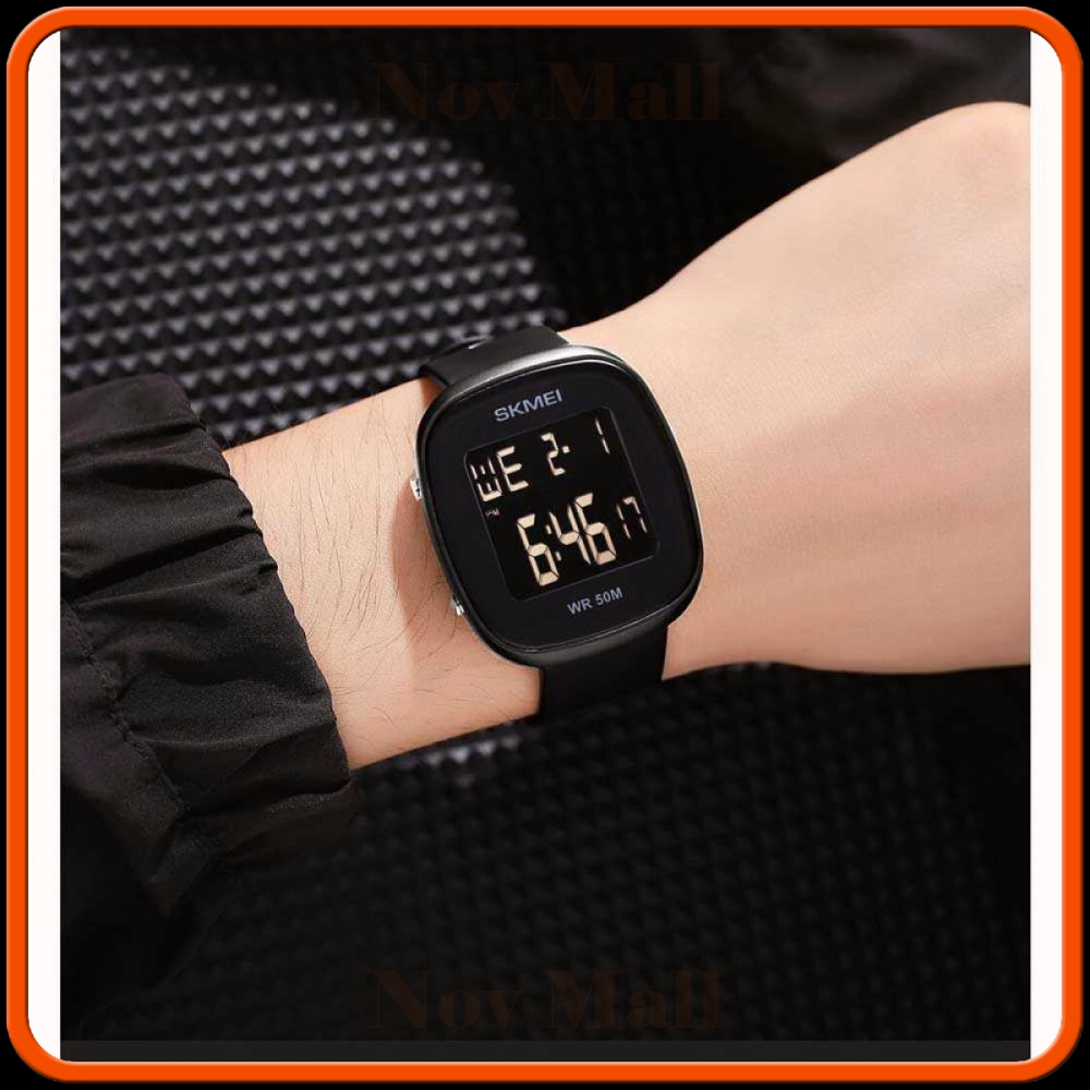 SKMEI Jam Tangan Digital Pria Strap Silicone - 1843