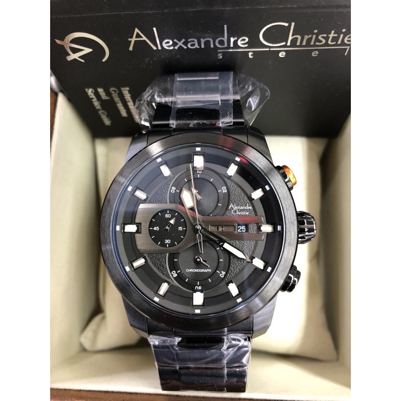 alexandre christie 6559mc hitam full pria