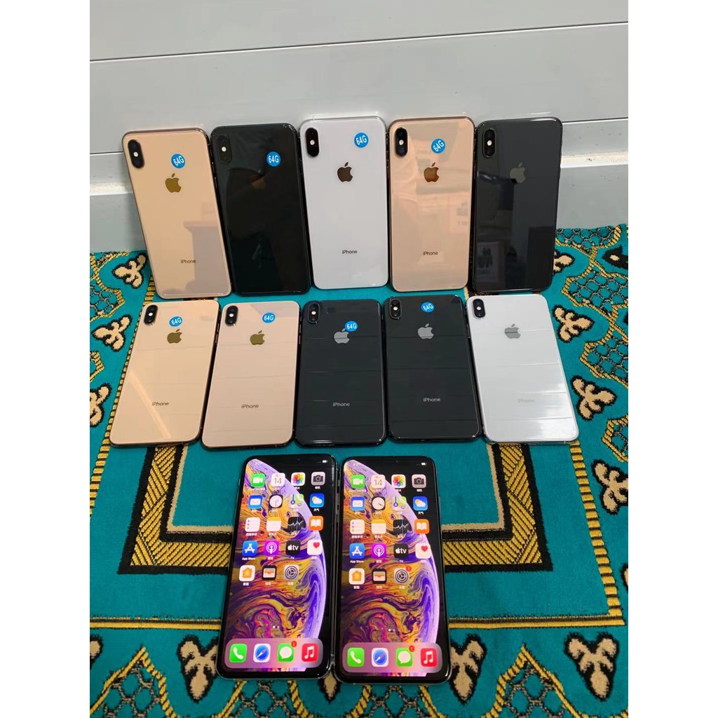 IPHONE XS-MAX 64GB 256GB SECOND LIKE NEW MULUS 99% GARANSI TOKO