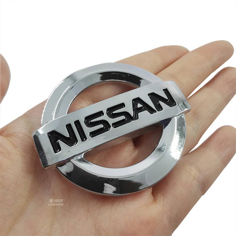 1pc Stiker Emblem Logo Nissan Bahan Abs Untuk Stir Mobil Nissan