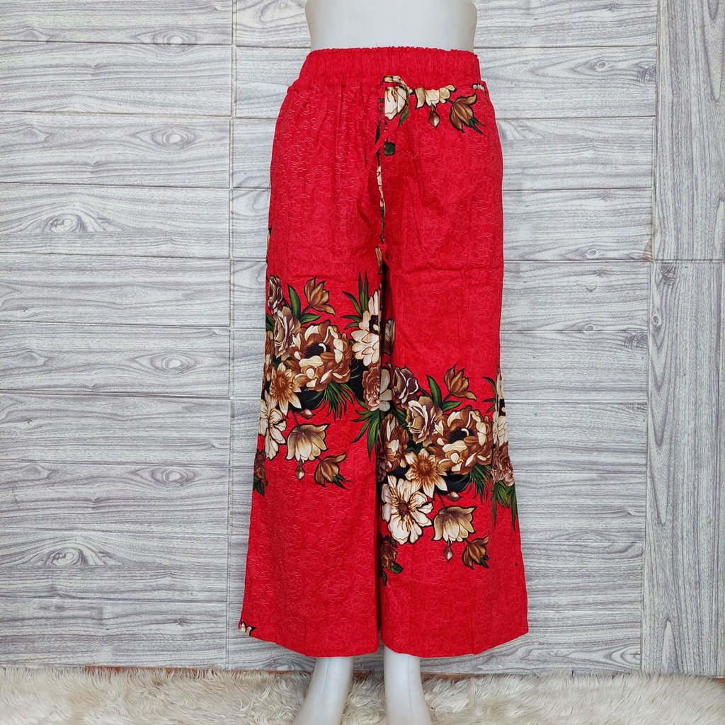 Kulot panjang katun motif keren-motif no.18