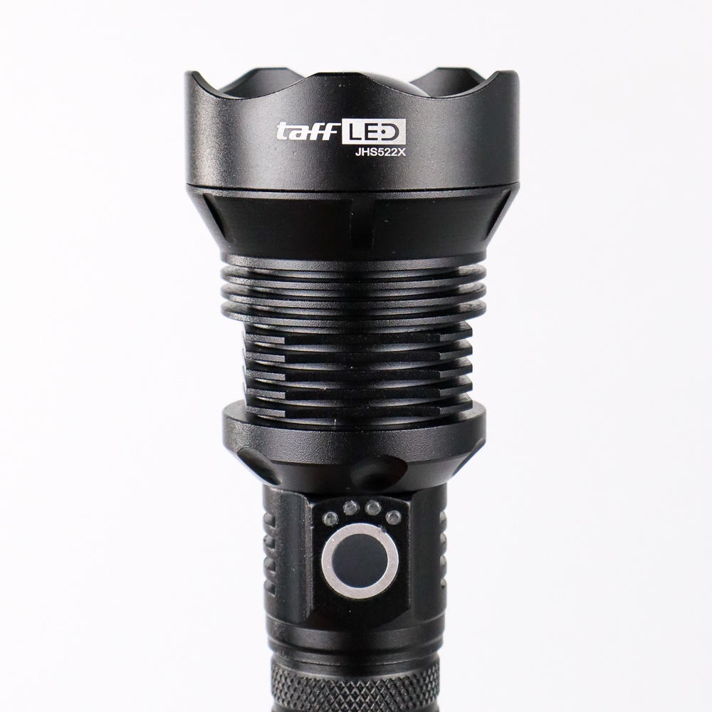 Senter LED Long Range Zoom 6001000 Meter LED XHP70.2 TaffLED HS313