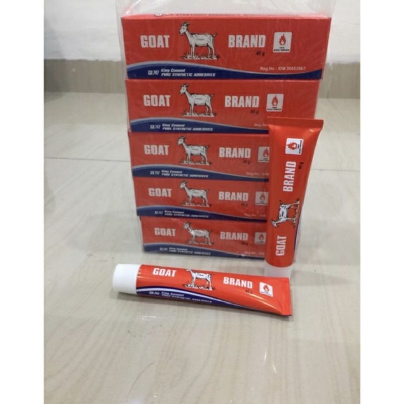 Lem kambing 40g / Goat brand glue (1 pcs) / Lem kambing kotak / lem kambing odol