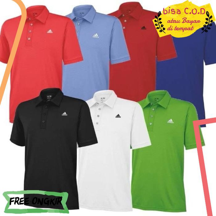 [COD]783 POLO SHIRT BAJU BAJU POLOS OBLONG MURAH ATASAN ADIDAS DISTRO KAOS BAJU ADIDAS KERAH