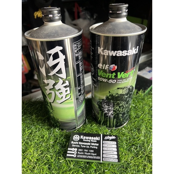 oli elf kawasaki full sintetik ester original termurah