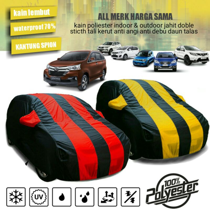 cover sarung mobil all merk tersedia avanza xenia livina ertiga cayla agya sigra expander