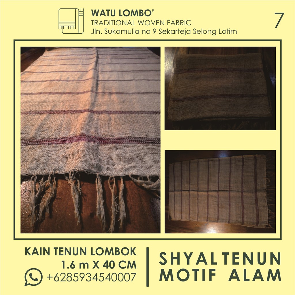 

Shyal Tenun Lombok