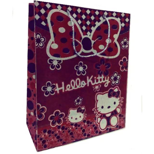 

Paper bag/ tas kertas ulang tahun bingkisan snack hello kitty (20 x 25) 0103
