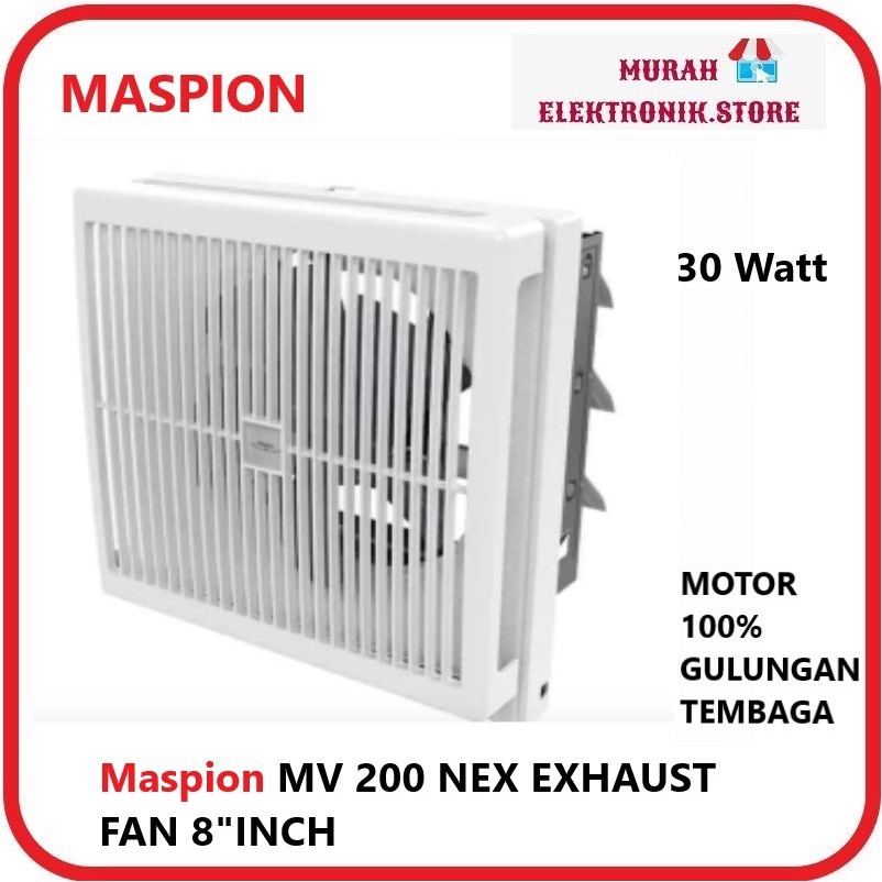 Maspion MV 200 NEX EXHAUST FAN 8&quot; Kipas Hexos