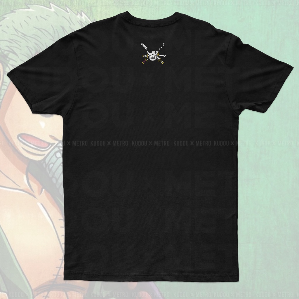 Kaos Zoro The Pirate Hunter New Casual Anime Manga One Piece Premium Unisex