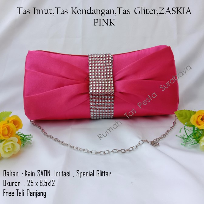 Tas Cantik,Tas Elegant,Tas Lucu,ZASKIA PINK