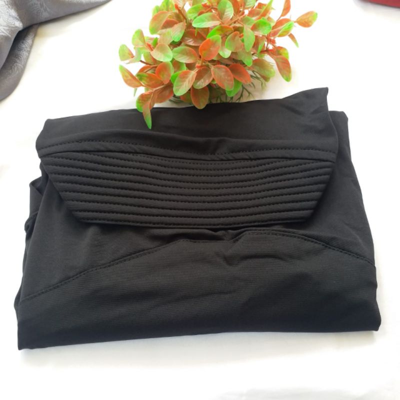 Bergo Sport Syari Olahraga-Hitam