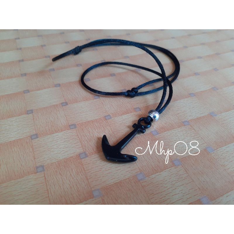 Kalung Tali Bandul Jangkar KT-119