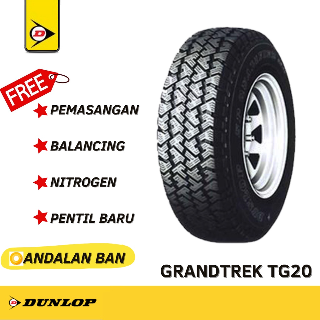 KUPON BAN DUNLOP 235/75 R15 TG20