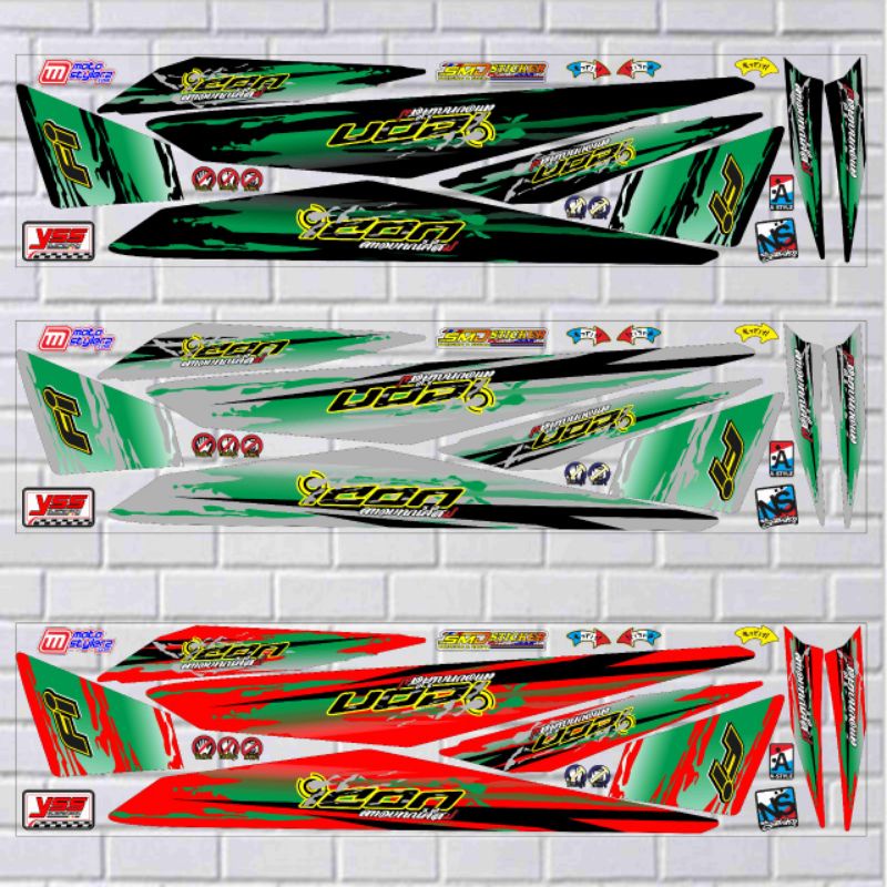 STRIPING BEAT FI ICON SPORT VARIASI