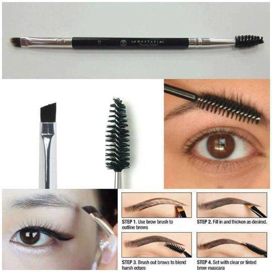 [100% Asli] SIKAT ALIS Makeup Brush 2In1 Eyebrow Brush Eyelash Kuas Alis Spoolie Sikat Sisir Maskara Wand Sisir Alis
