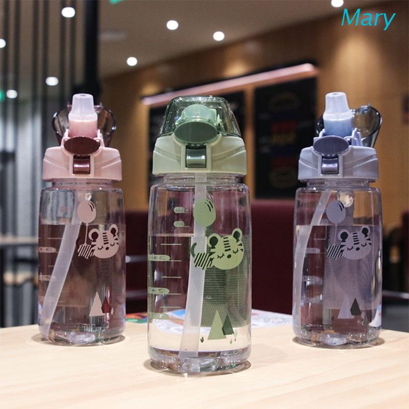 Mary Botol Minum Sippy Cup 550ML Motif Kartun Hewan Untuk Anak Laki-Laki / Perempuan