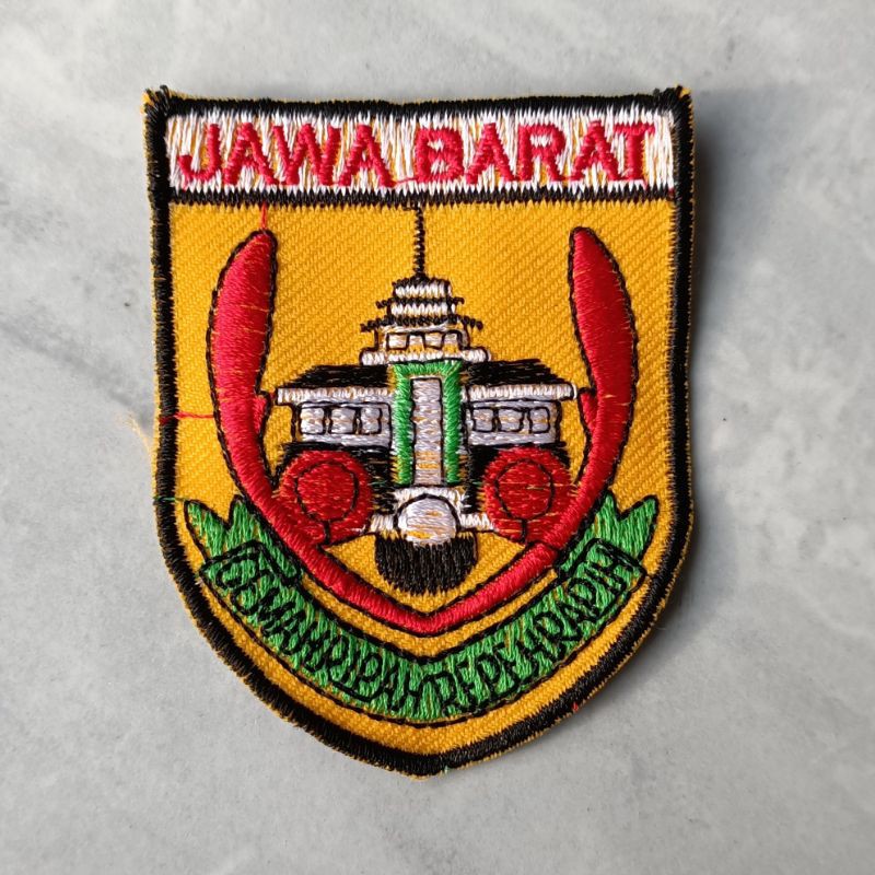 Badge Logo Kwarda Jawa barat Bordir
