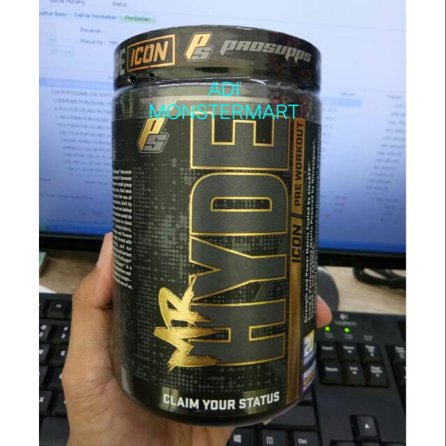 PRO SUPPS PS Mr.HYDE ICON PRE-WORKOUT 310 Gram - Pre Workout Ps Mr.Hyde