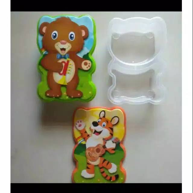 Lunch box fun kotak makan sekat cocok untuk tambahan souvenir ulang tahun