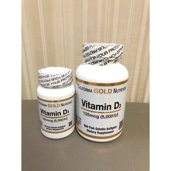 California Gold Nutrition Vitamin D3 5000IU ORIGINAL