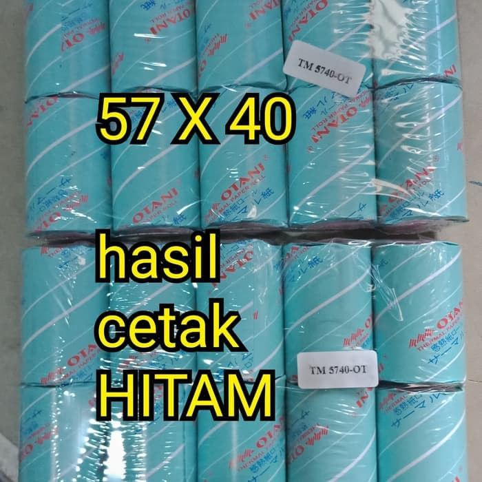 

SALE KERTAS THERMAL KASIR 58 X 40 / 57 X 40 OTANI - GROSIR MURAH 1pack = 10roll