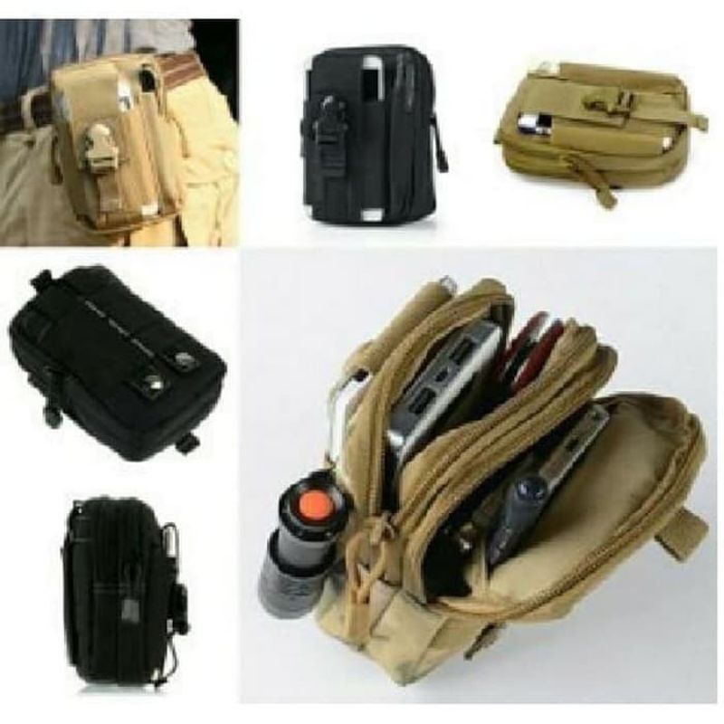 Tas pinggang Pria / Tas hp pria / Dompet hp pinggang pria