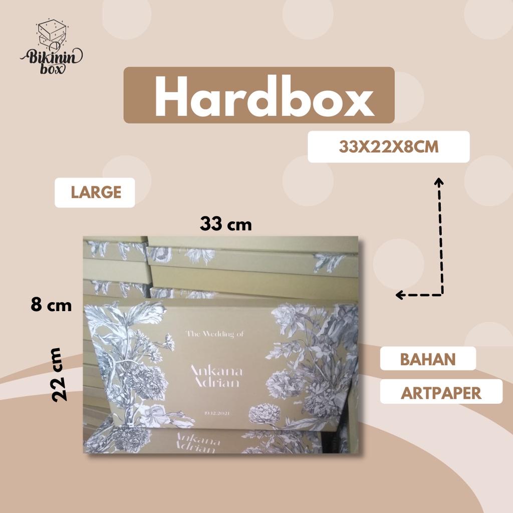 

HARD BOX BRIDESMAID - KOTAK KADO - KOTAK PACKAGING - KOTAK HADIAH