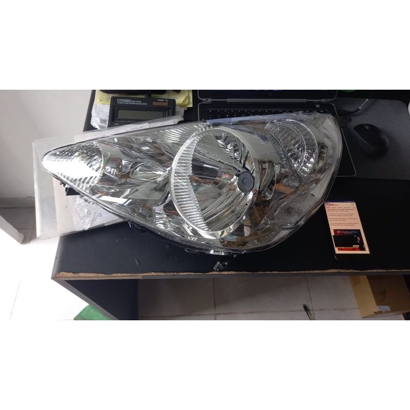 Headlamp Honda jazz lampu jazz 2002 2007  lampu jazz vtech idsi