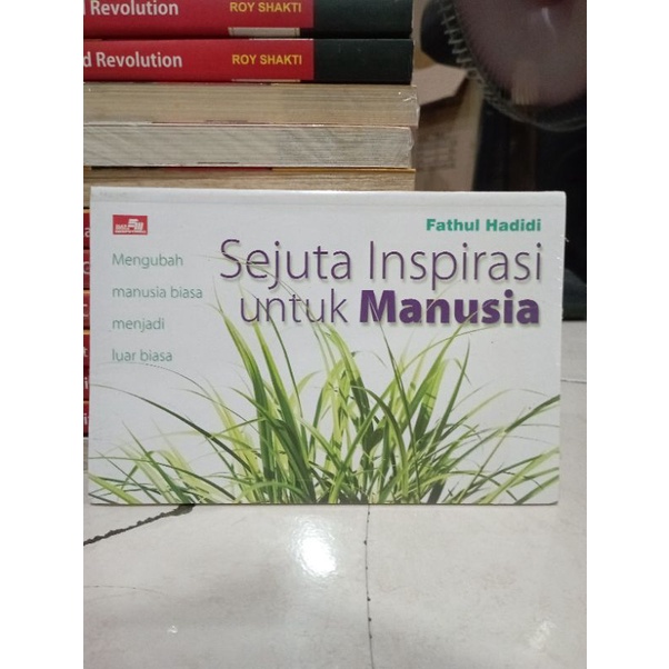 PROMO BUKU MOTIVASI / INSPIRASI / MULAI BERBISNIS / INOVASI / BISNIS / KISAH INSPIRASI / WUJUDKAN MIMPI JADI ANGGOTA TNI / POLRI / MURAH ORIGINAL-SEJUTA INSPIRASI