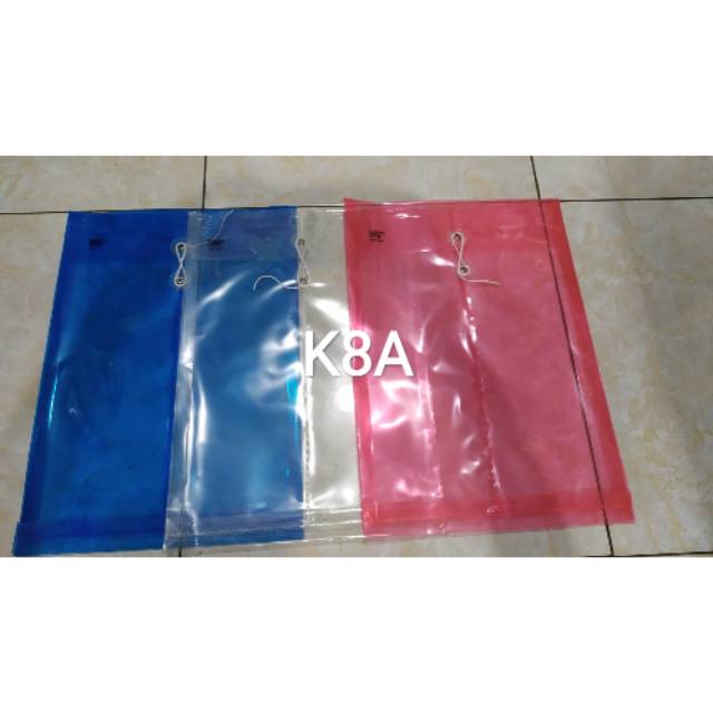 

Map amplop plastik ukuran folio folder one