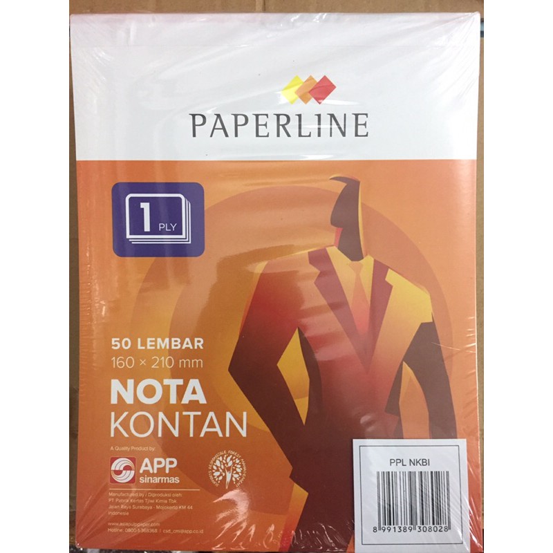 

Nota kontan besar 1 ply B1 Paperline