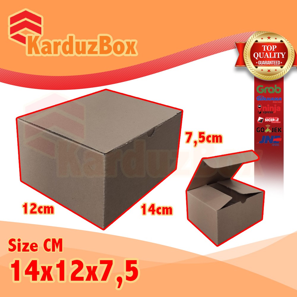 

14x12x7,5 kotak Kardus Packaging Box PIZZA