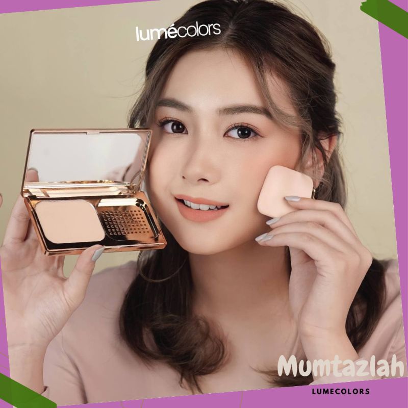 Bedak Lumecolors Compact Powder Bedak Padat Lumecolors Tahan Lama Original Lumecolor Lume Ori
