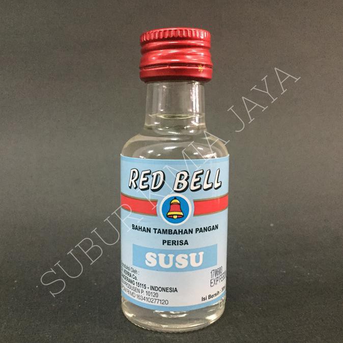 

Toko-Bahan-Kue- Red Bell Flavouring Essence Perisa Susu 30 Cc -Terlengkap-Termurah-Dijamin.