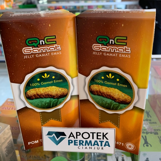 GAMAT JELLY GAMAT EMAS QNC (100% Gamat Emas)