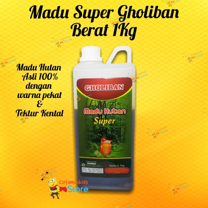

MADU HUTAN ASLI SUPER GHOLIBAN 1 KG Tektur kental