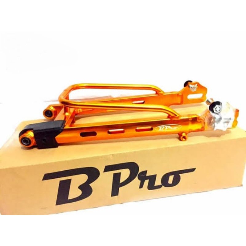 SWING ARM LENGAN AYUN BPRO RX KING RXK KOTAK BOLONG + STABILIZER GOLD SILVER ORIGINAL              not aitech aitek aitec rossi drake drag daily hard use kotak bolong non stabilizer stabilizher stabiliser stabilisher rd racing ride it qtt kawahara kr2 dkt-1