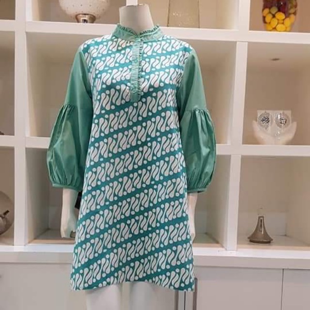 Tunik batik tangan balon by edness kayla