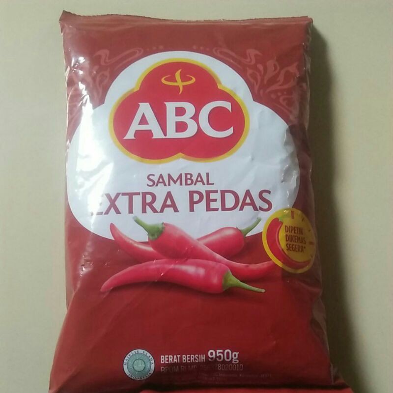

ABC Saus Sambal Extra Pedas 950gr