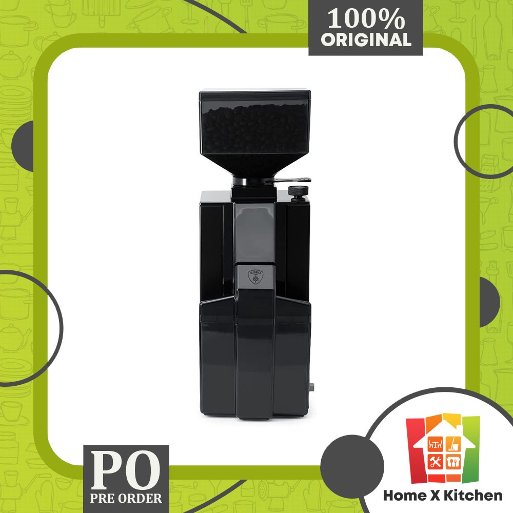 Eureka Mignon Crono Coffee Grinder (Black Smoke) - Ori & Termurah