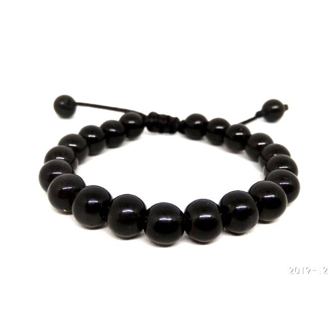 Gelang batu black onyx